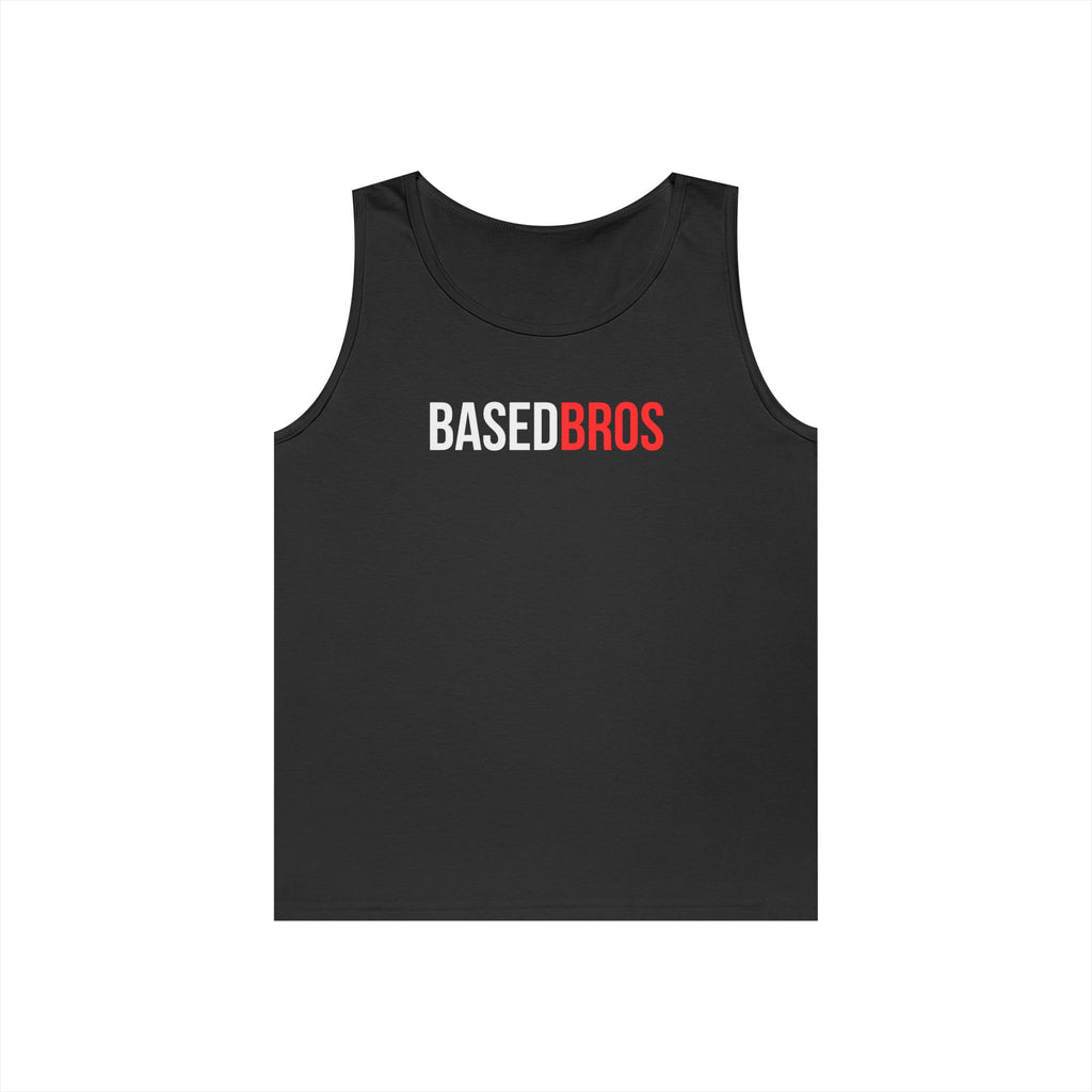 Black Tank with red back logo
